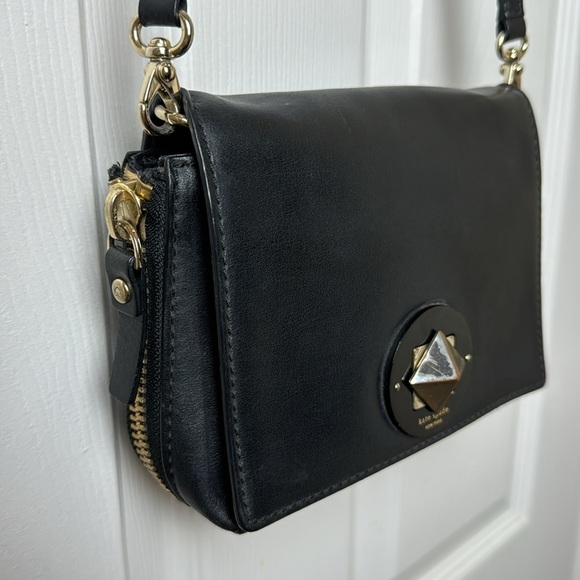 KATE SPADE NEW YORK Crossbody Bag with 100% Calf Hair inserts & side zippers - Picture 3 of 14